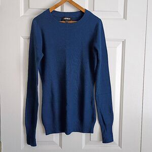 EXPRESS Blue Crewneck Sweater Size Small